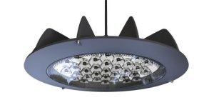 Vista de Luminaria Industrial