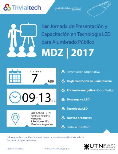 Er Jornada De PresentaciÃ“n Y CapacitaciÃ“n En TecnologÃa Led Para Alumbrado PÃšblico 2017
