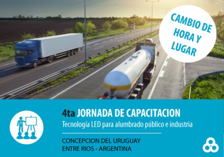 Modificacion! Jornada De CapacitaciÃ“n En IluminaciÃ“n Led â€“ ConcepciÃ“n Del Uruguay